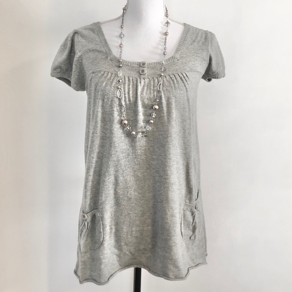 JJ Basics Tops - JJ Basics Lightweight Smocked Tunic